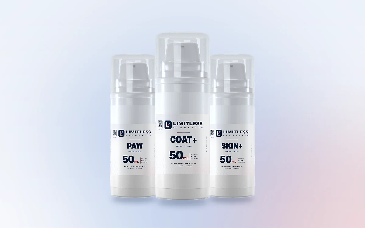 Private-label peptide pet coat serum